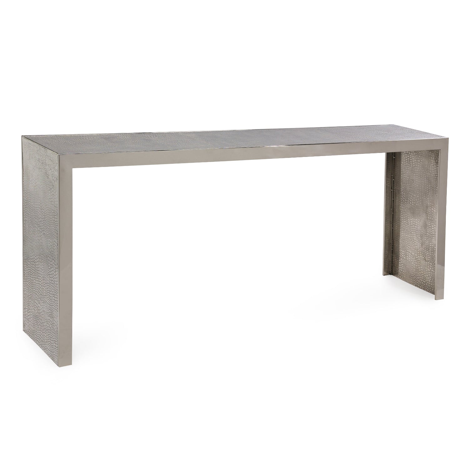 John Richard Silver Serpent Large Console Table