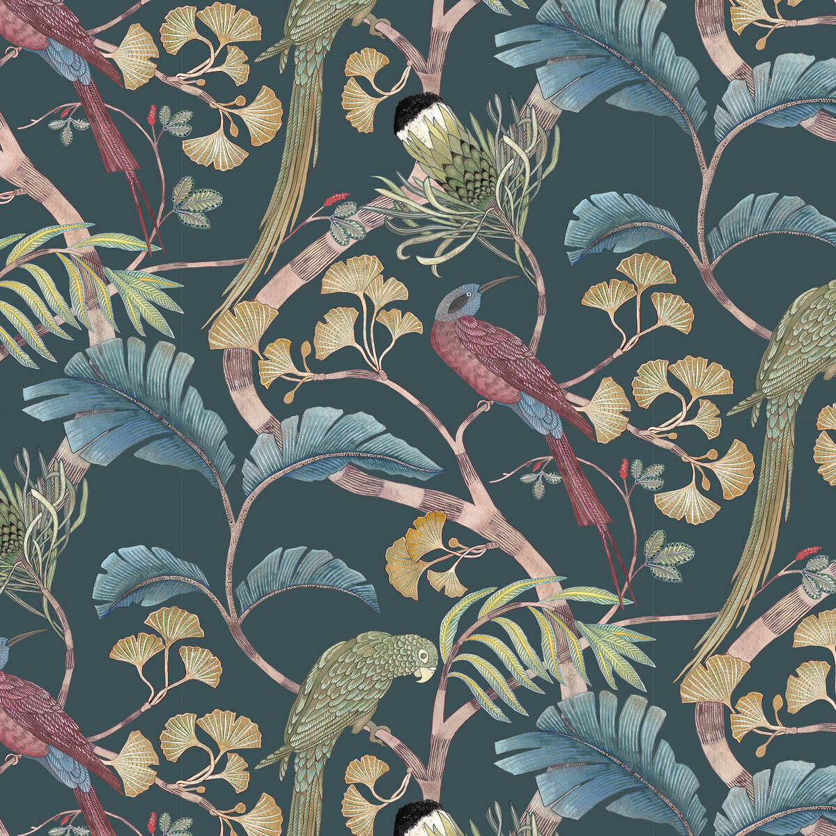 Josephine Munsey x Kravet Couture Living Branches 2 Wallpaper