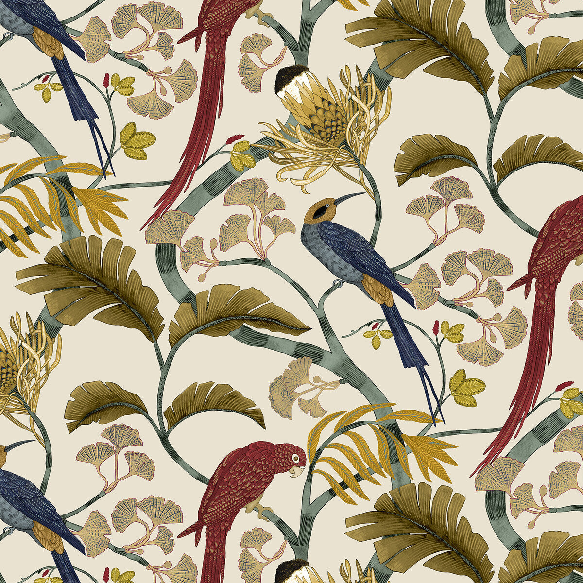 Josephine Munsey x Kravet Couture Living Branches 21 Wallpaper