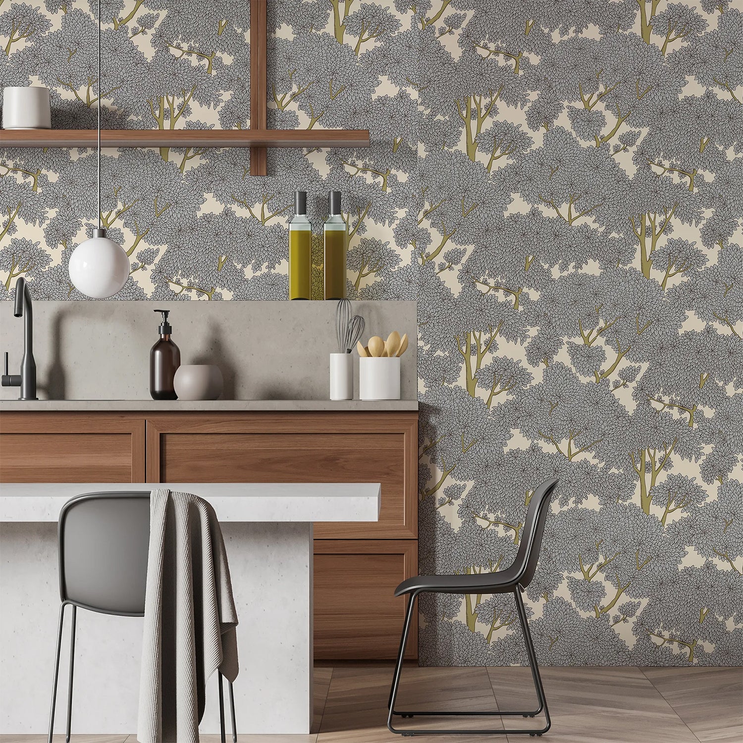 Josephine Munsey x Kravet Couture Stockend Woods 11 Wallpaper