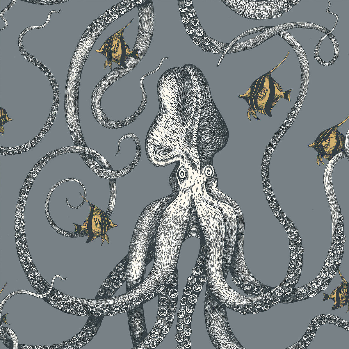 Josephine Munsey x Kravet Couture Octopoda Grand 11 Wallpaper