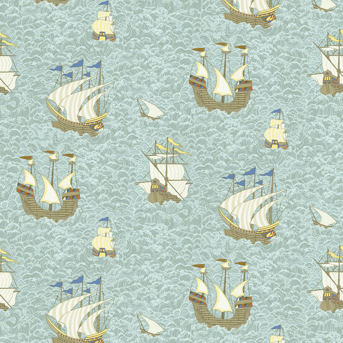 Josephine Munsey x Kravet Couture Ships 1 Wallpaper