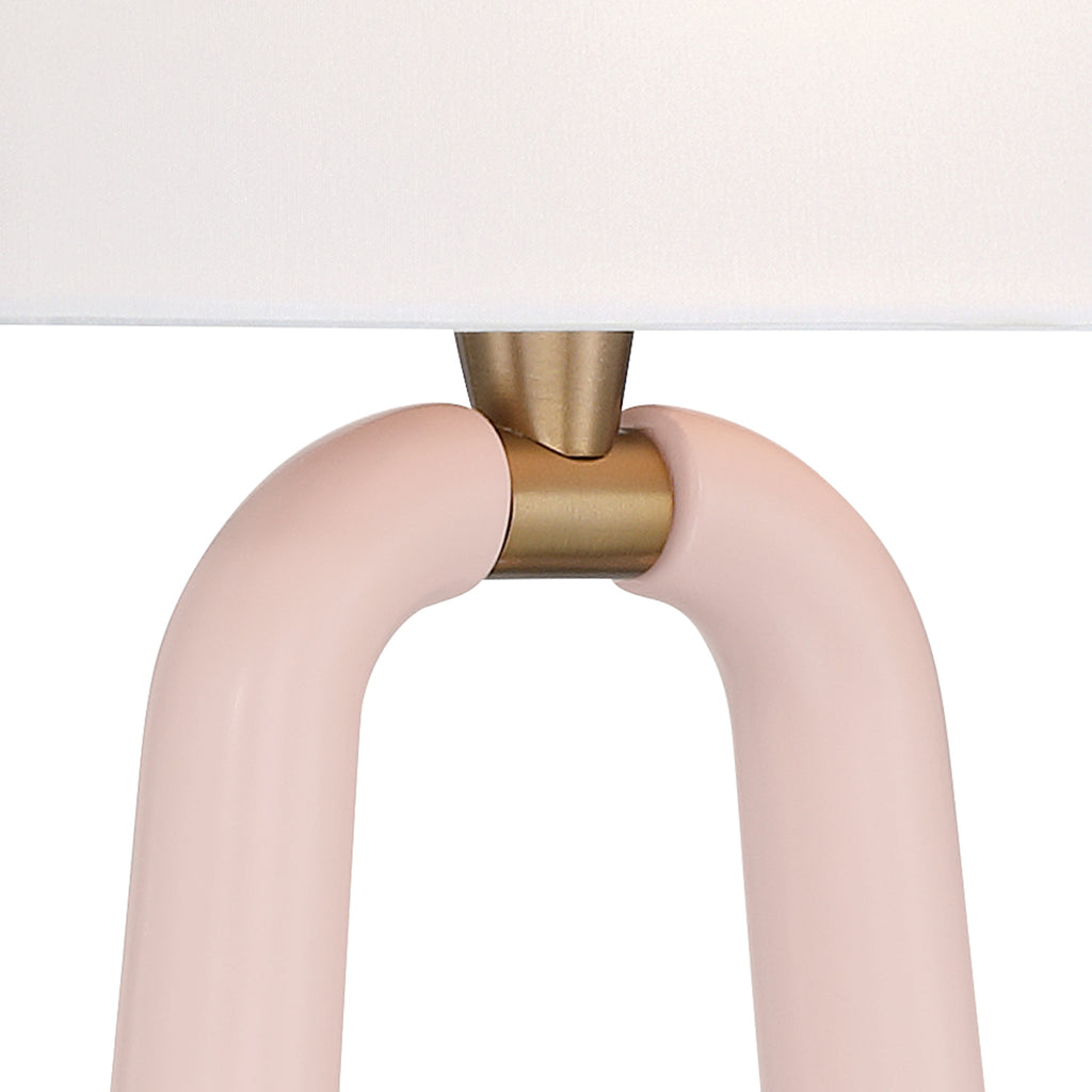 Crystorama Jori 2 Light Aged Brass/Blush Sconce