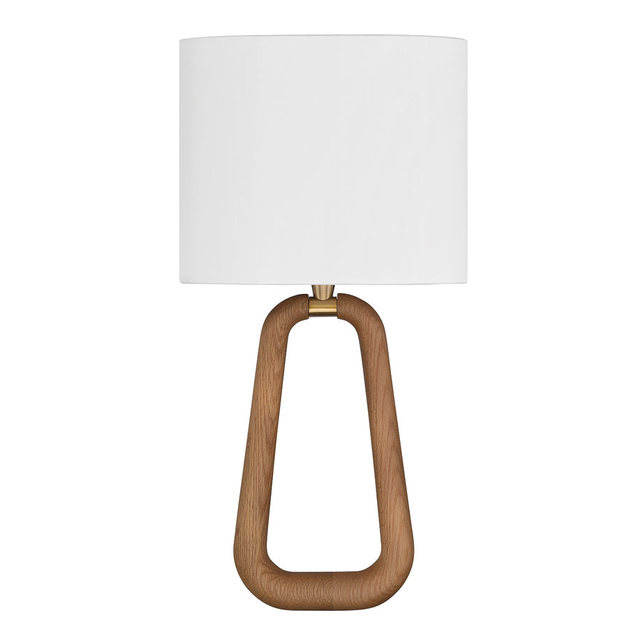 Crystorama Jori 2 Light Aged Brass + Wood Sconce
