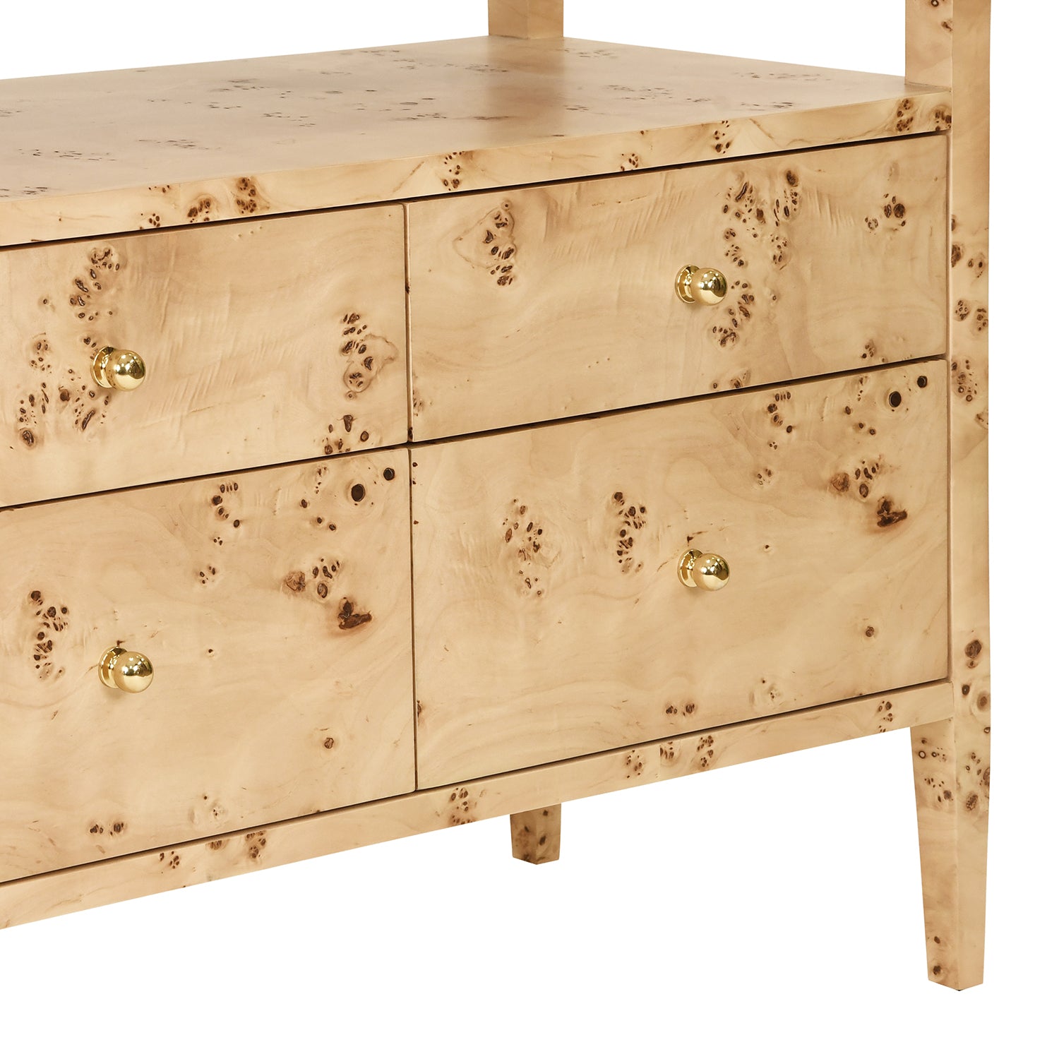 Worlds Away Jordan 6 Drawer Console Table