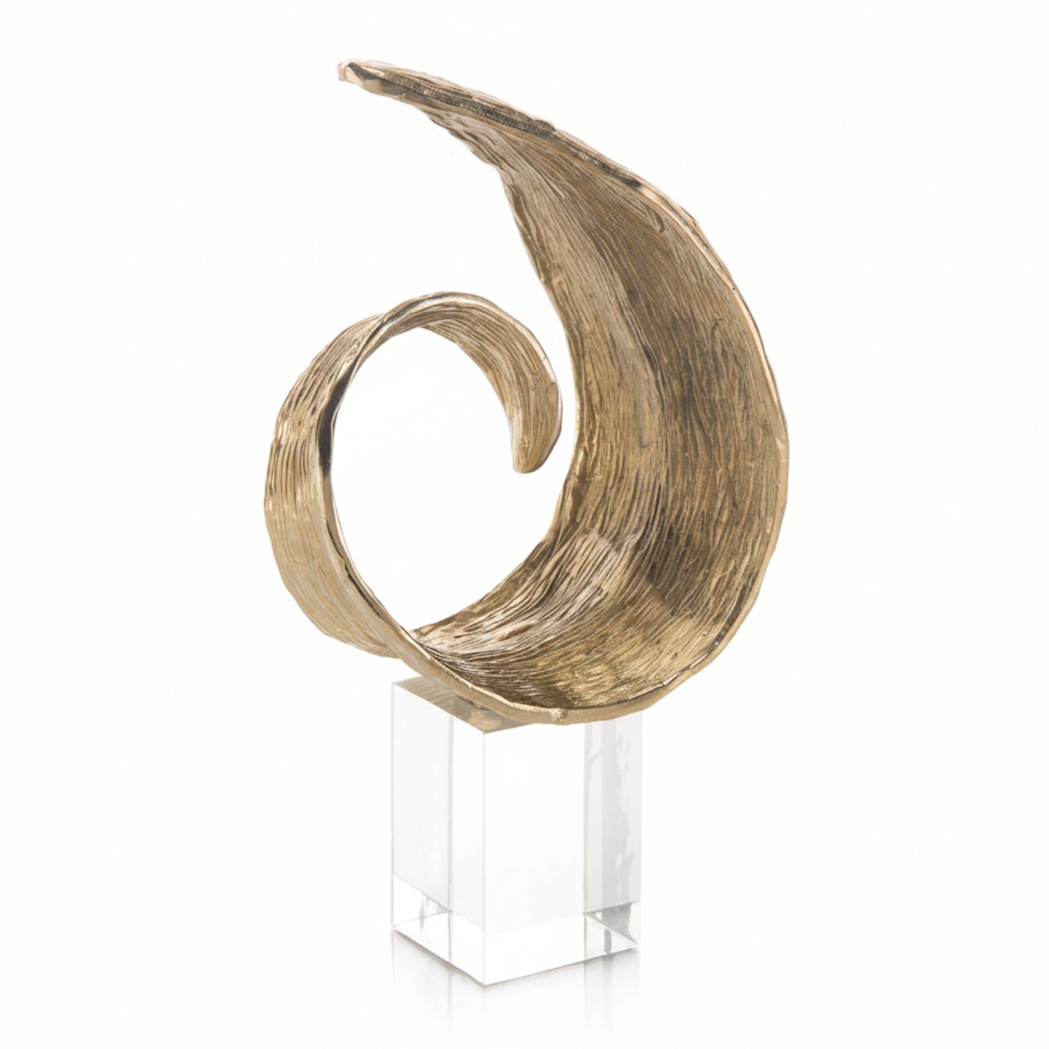John Richard Organic Curl in Brass