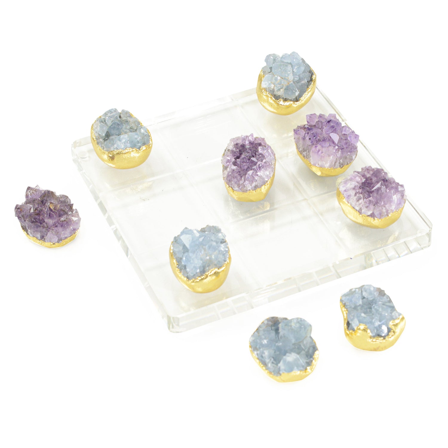 John Richard Amethyst and Cyanite Board Game