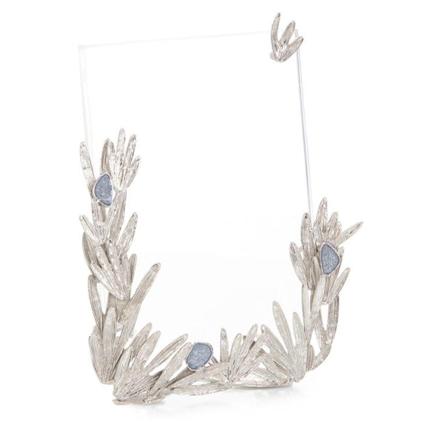 John Richard Stone Meadow Nickel Photo Frame — in Nickel finish
