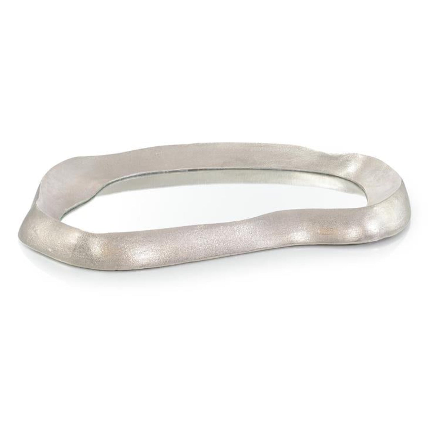 John Richard Cresting Reflections Nickel Large Tray
