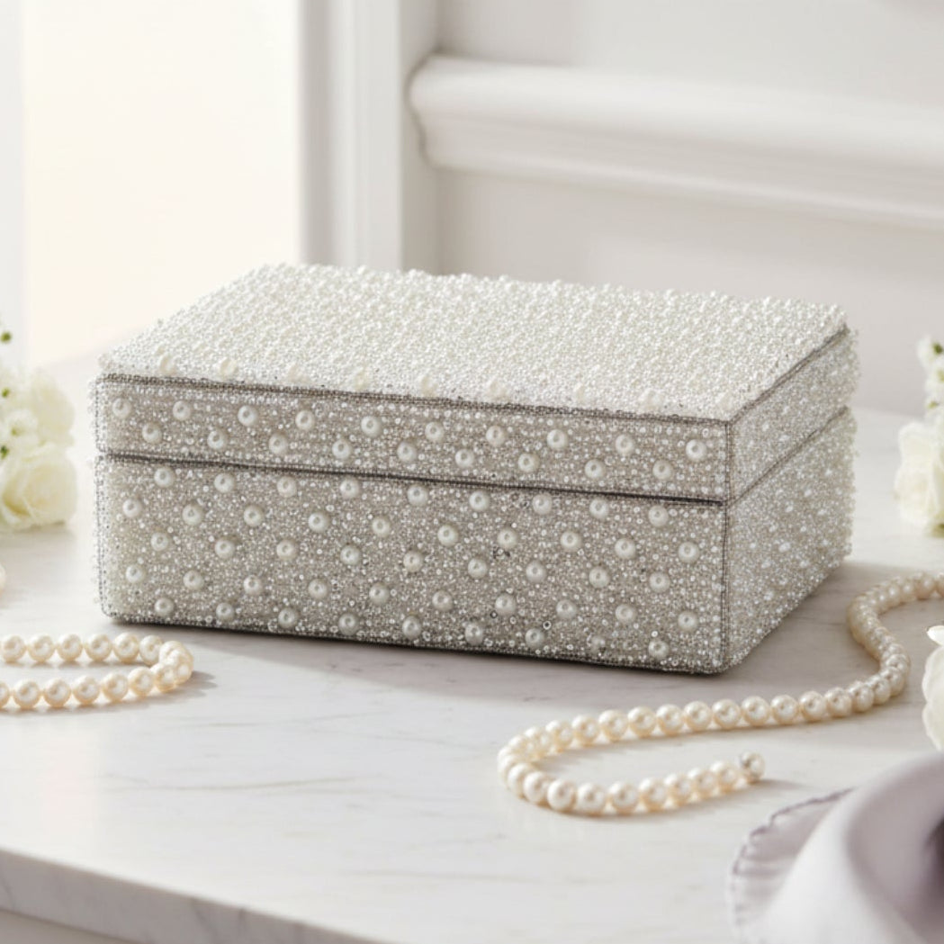 John Richard Pearlescent Beads Box