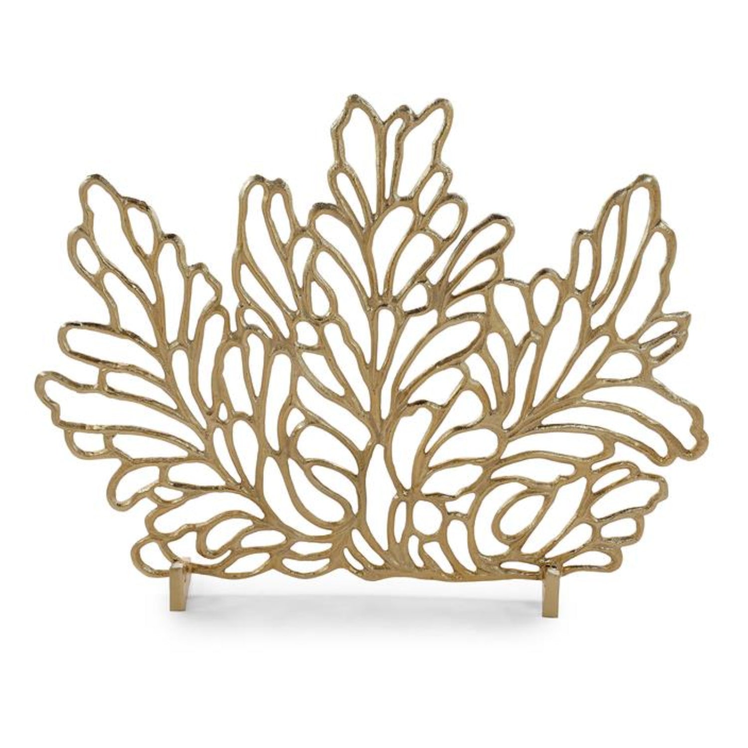 John Richard Botanical Gold Fire Screen