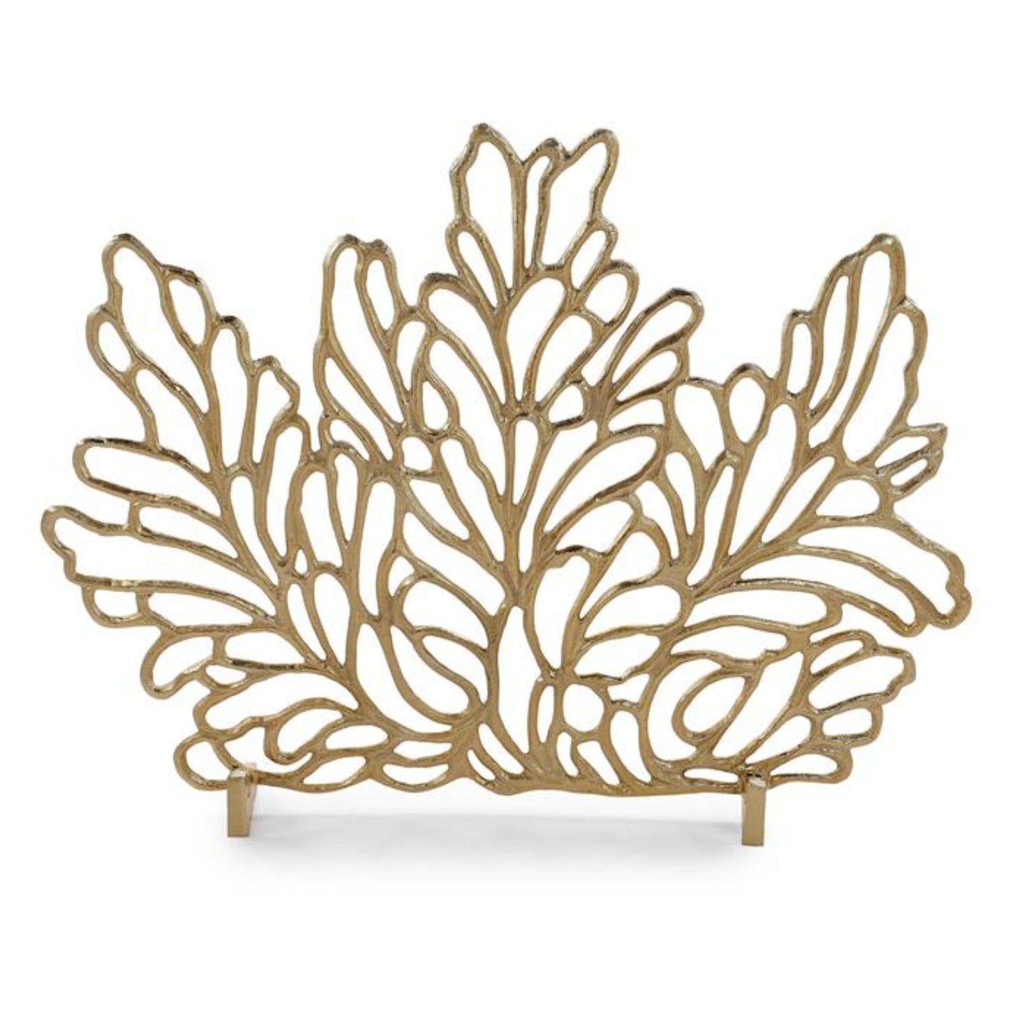 John Richard Botanical Gold Fire Screen