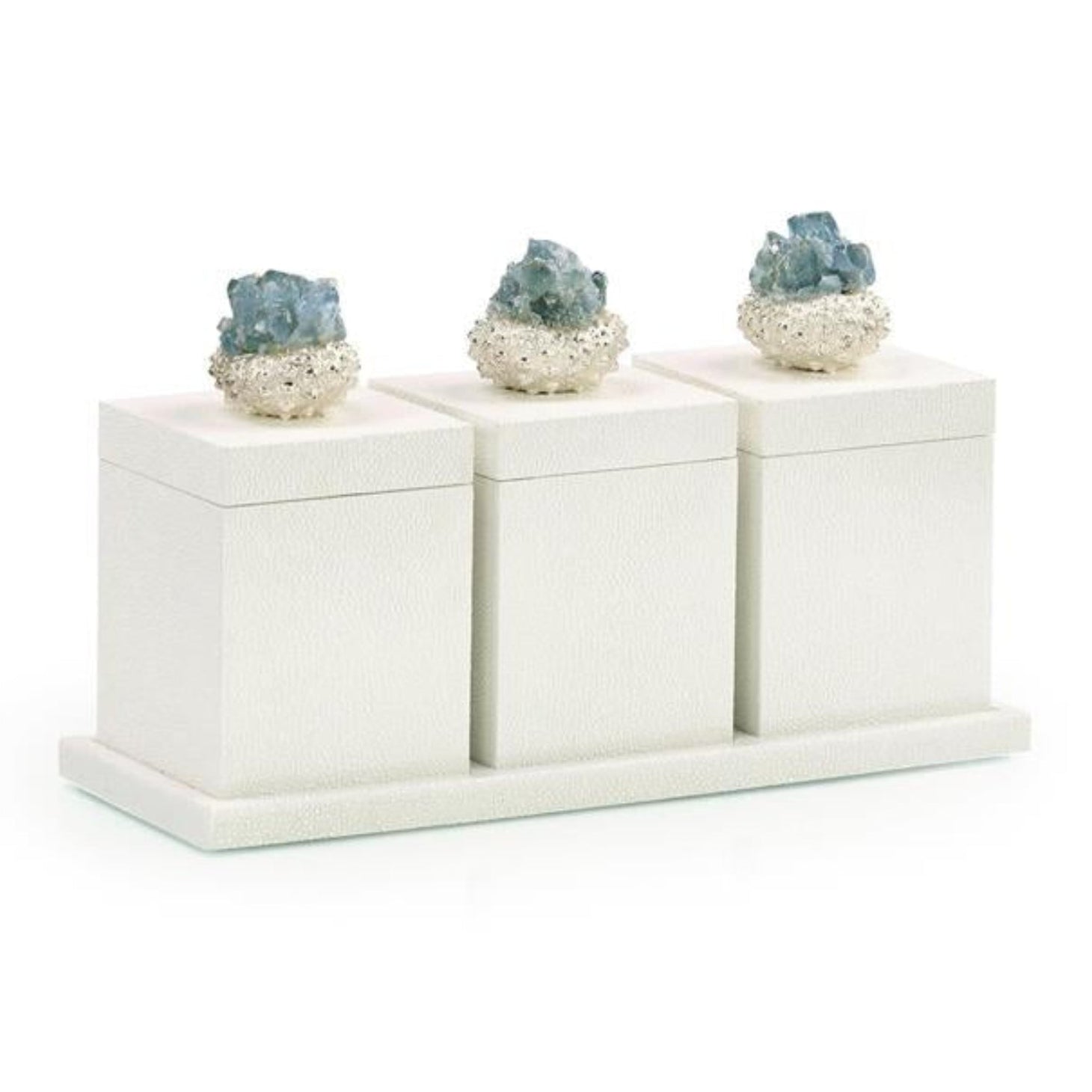 John Richard Crystalline Trio Boxes