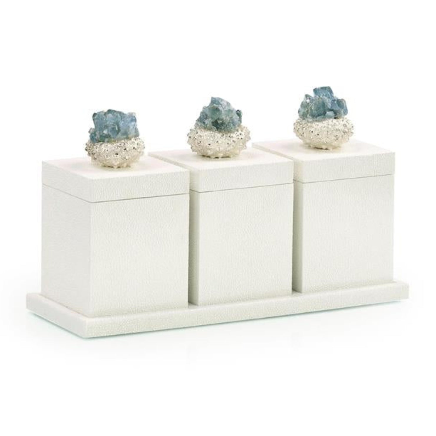 John Richard Crystalline Trio Boxes