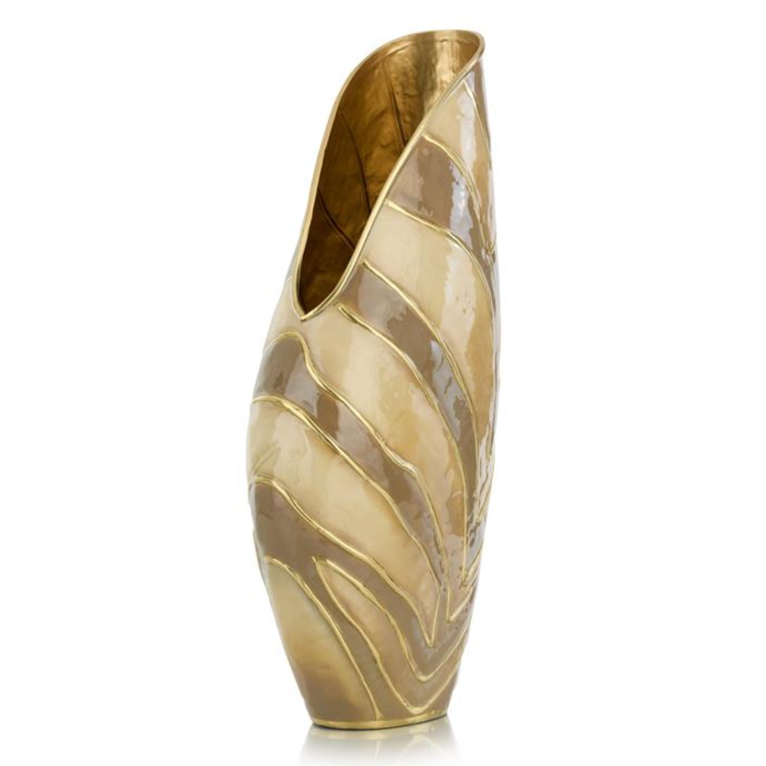 John Richard Origo Brown Large Vase