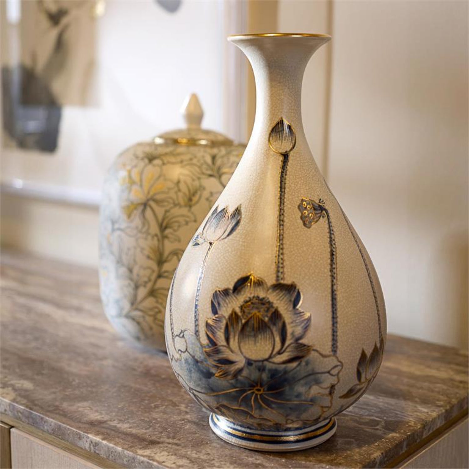 John Richard Moonlit Garden Medium Vase