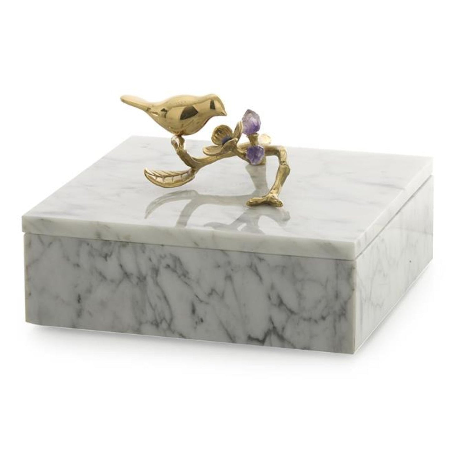 John Richard Stone Meadow Large Box — in Polished finish