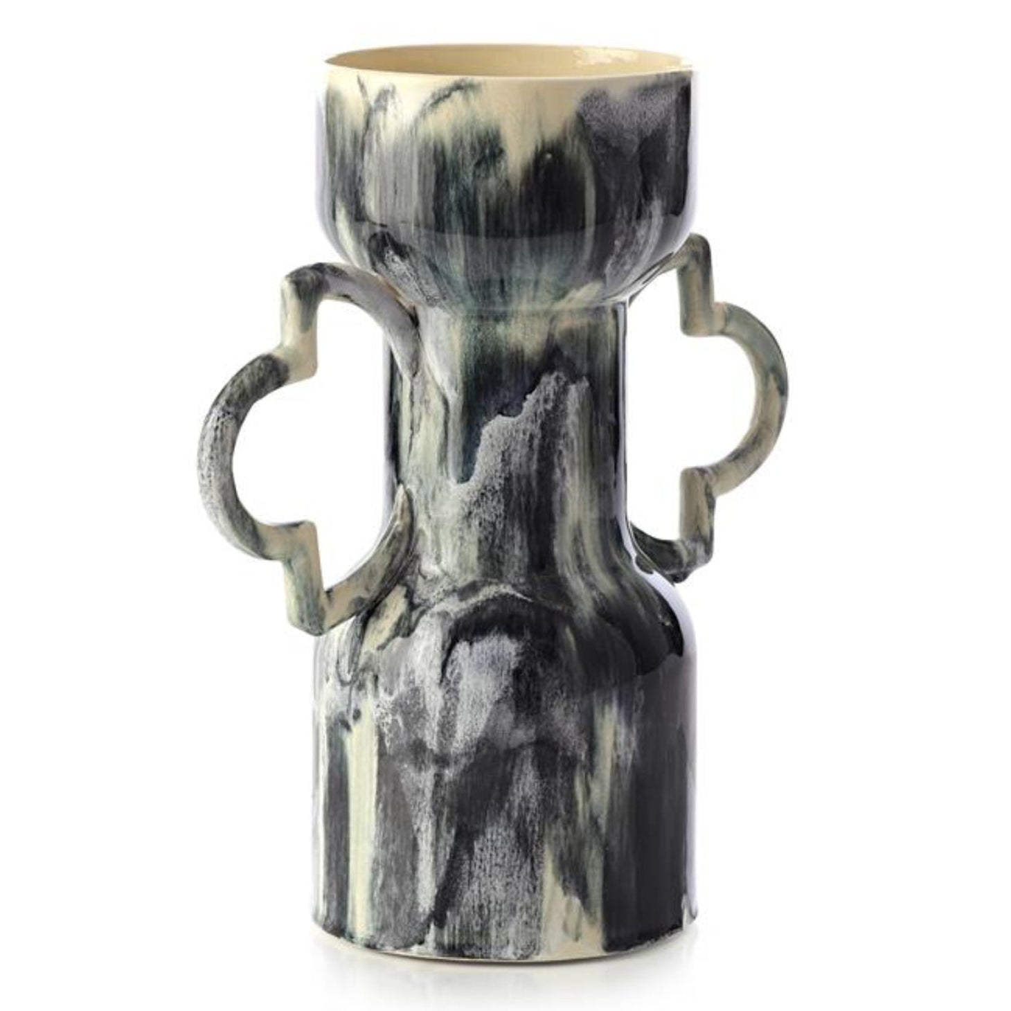 John Richard Storm Cloud Small Vase — in Hand Painted finish