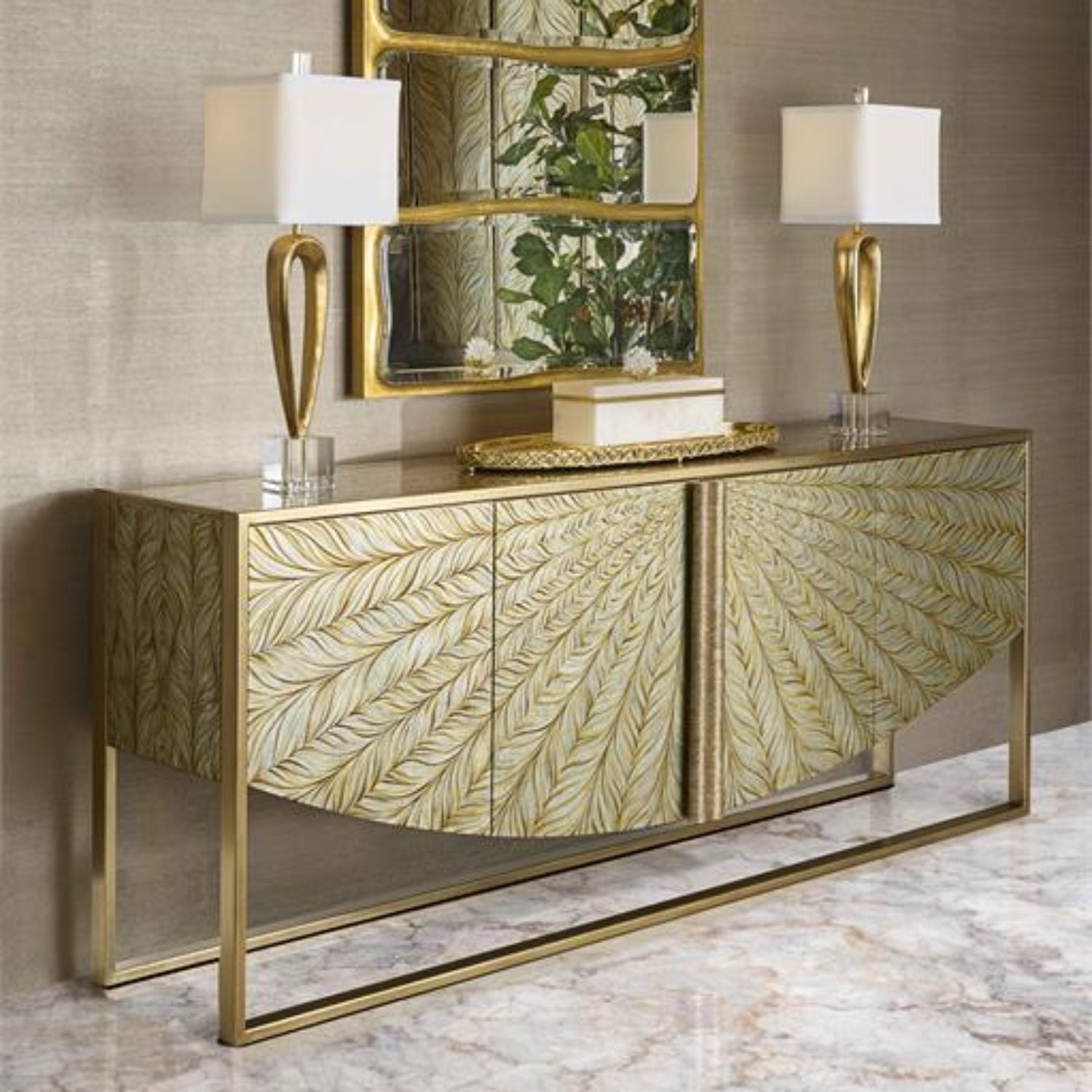 John Richard Crystal Cluster Box