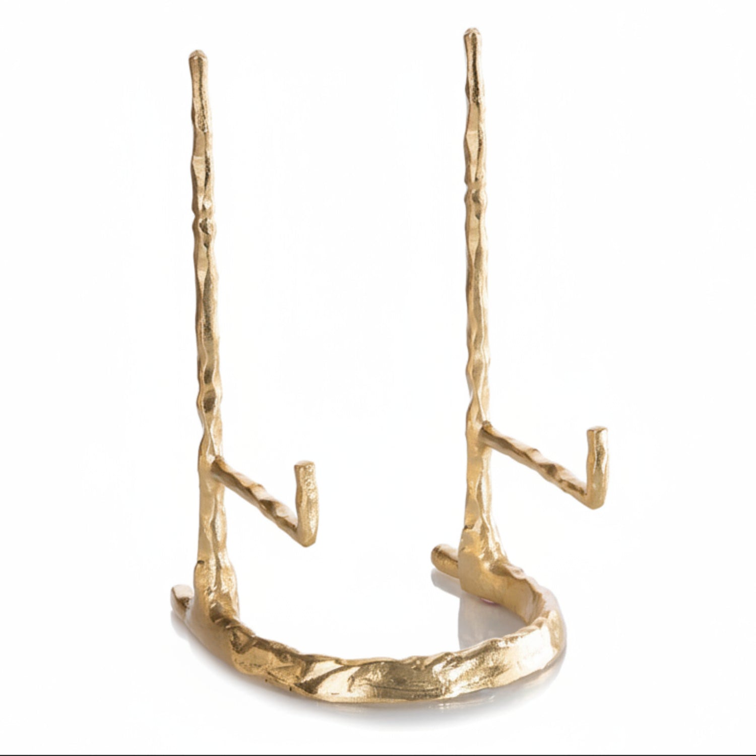 John Richard Giacometti Plate Gold Stand