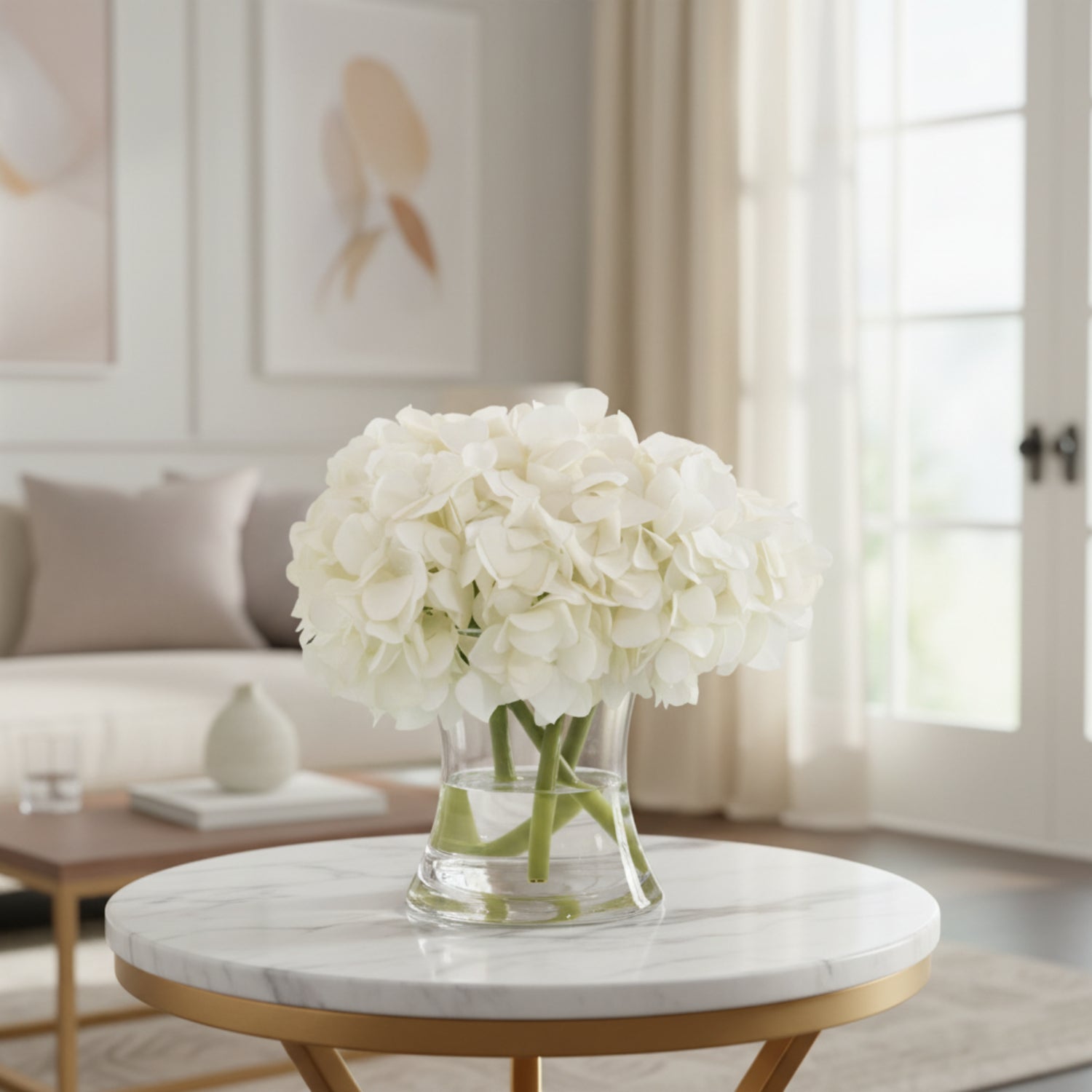 John Richard Real Touch Hydrangea