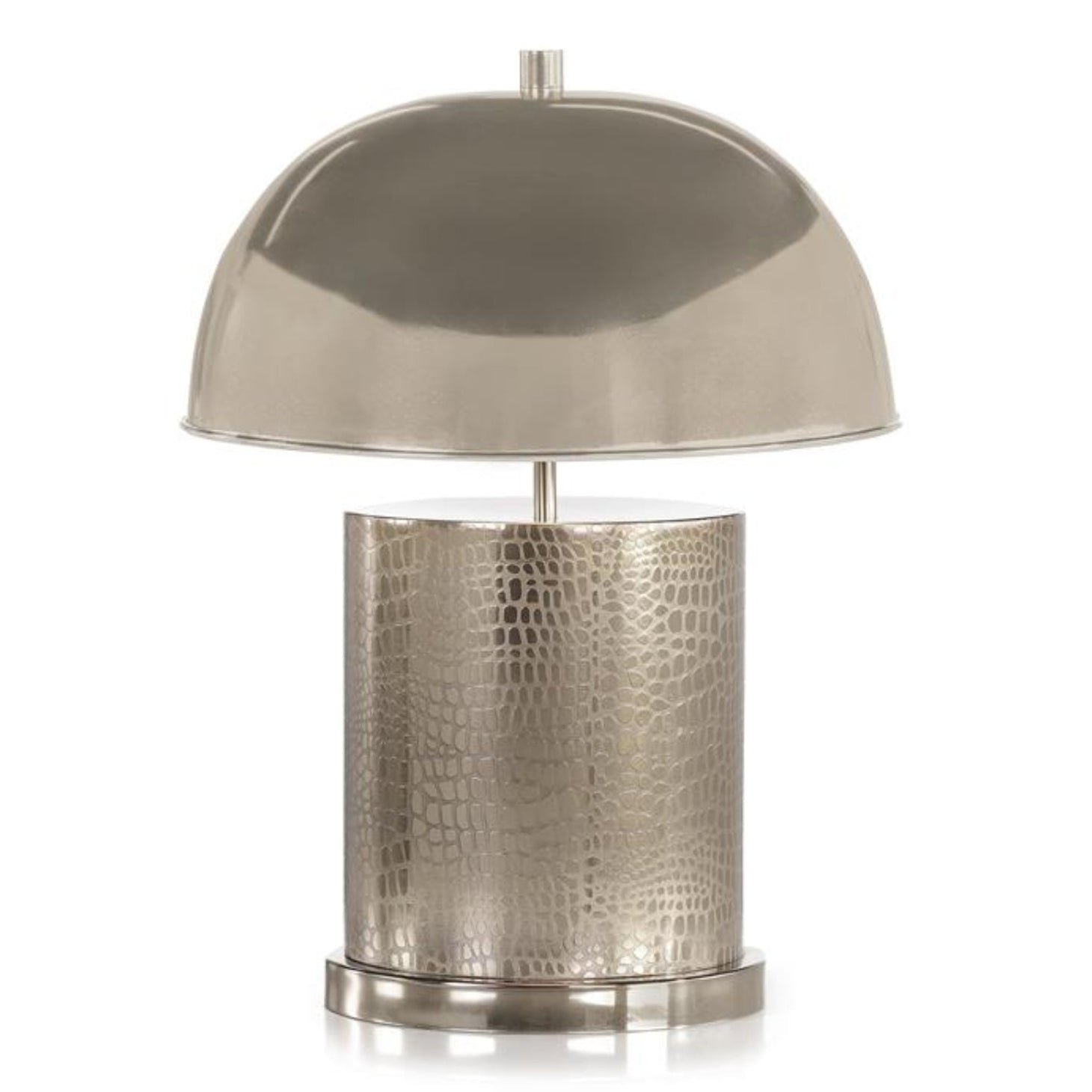 John Richard Galapagos Nickel Accent Lamp