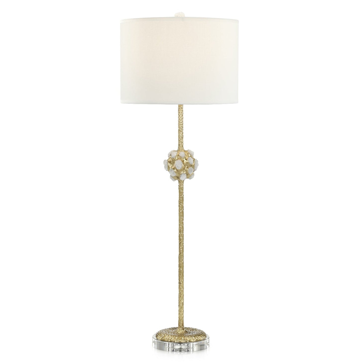 John Richard Crystal Cluster Buffet Lamp