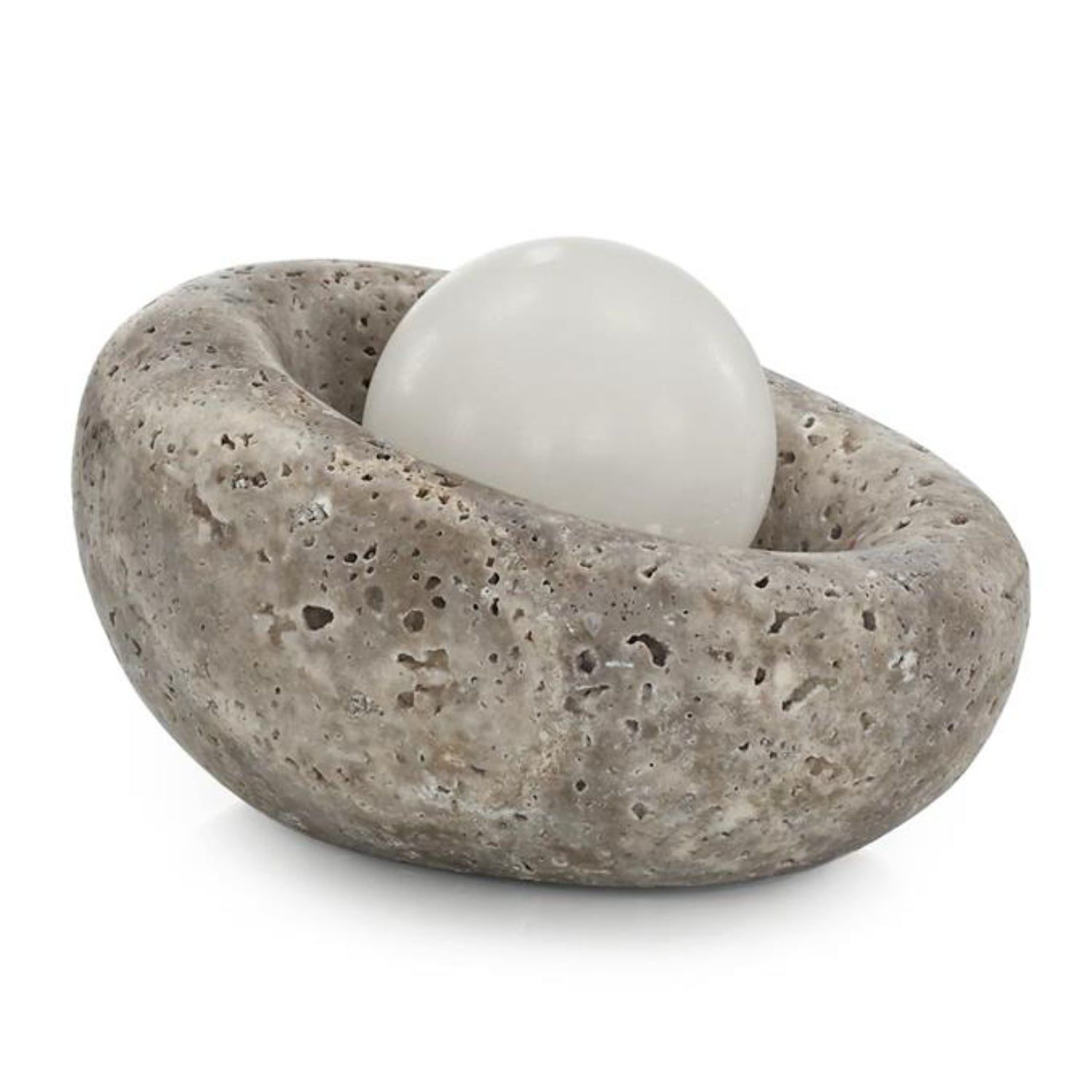 John Richard Nested Alabaster Accent Lamp