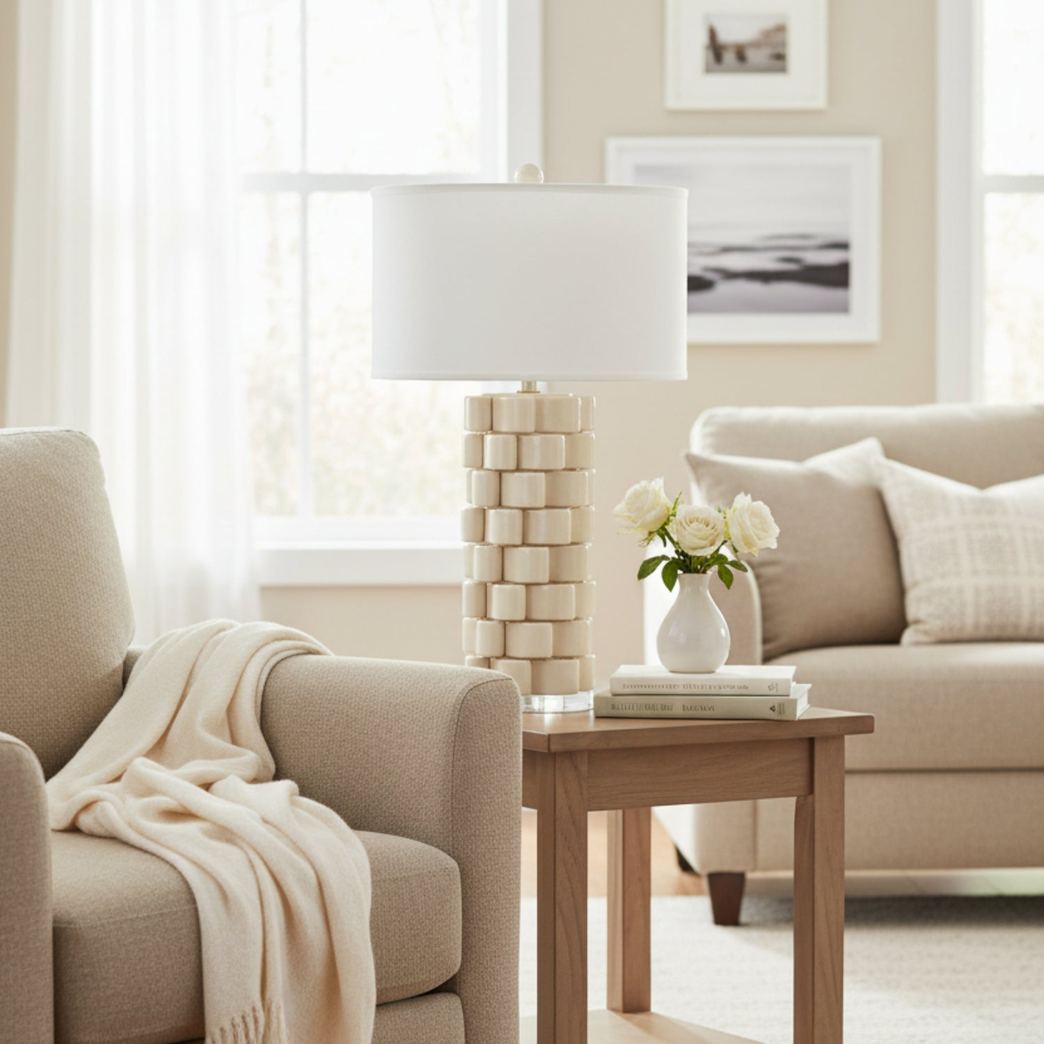 John Richard Rolling Breeze Table Lamp