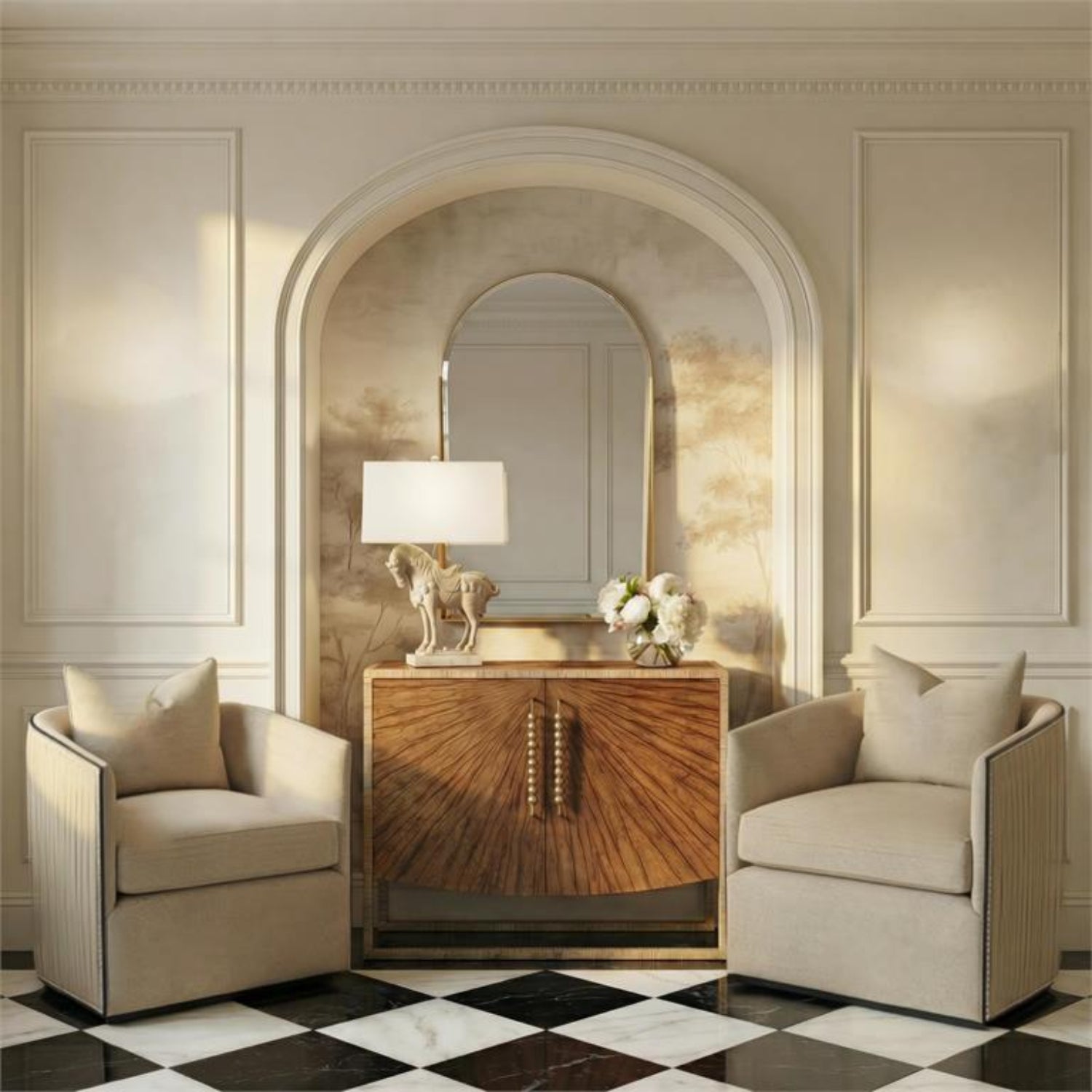 John Richard Cavalier Table Lamp