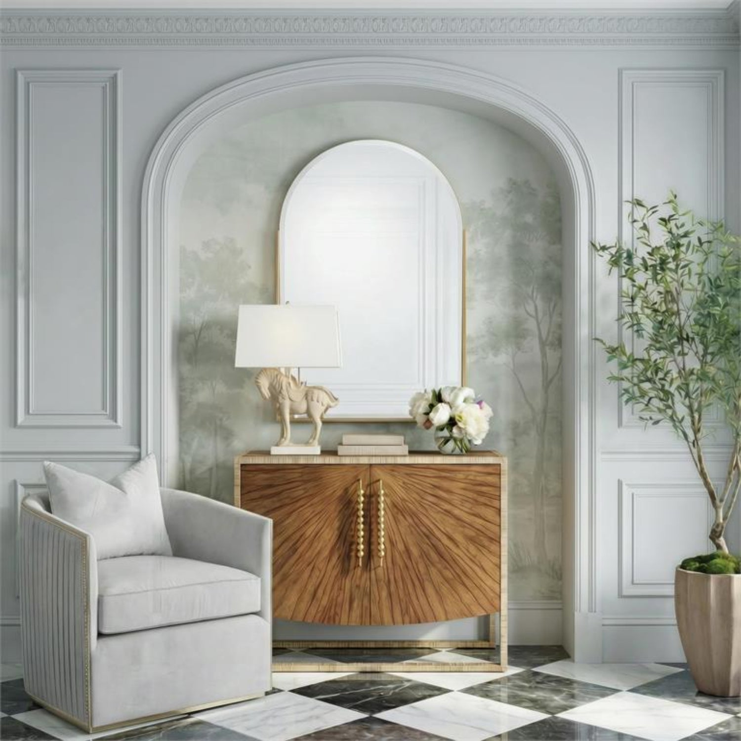 John Richard Cavalier Table Lamp