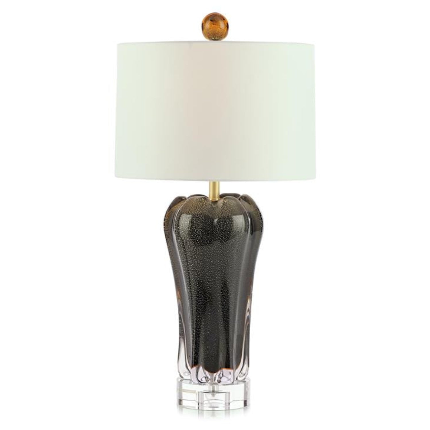 John Richard Billowing Glass Table Lamp