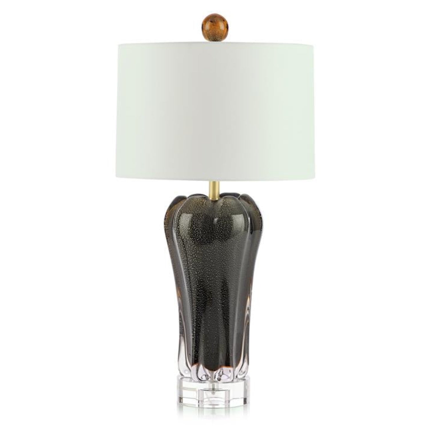 John Richard Billowing Glass Table Lamp