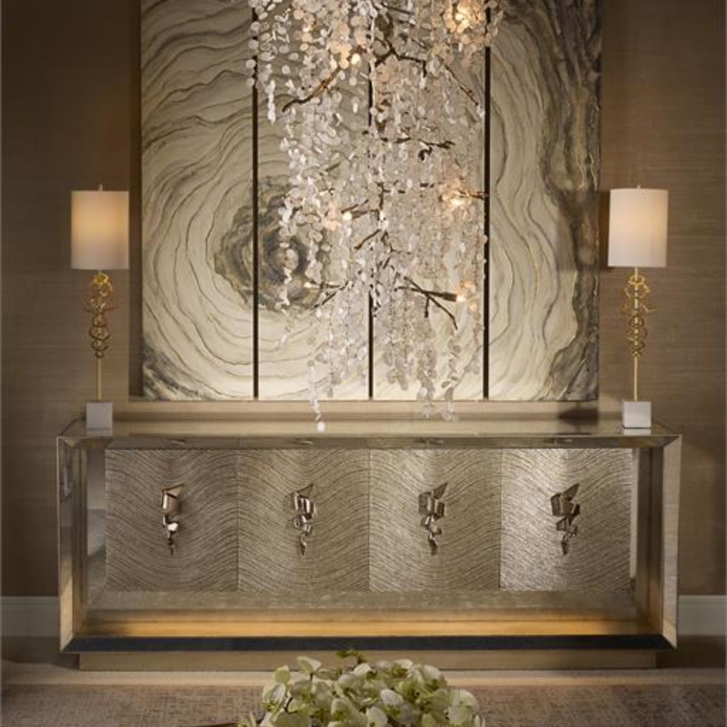 John Richard Floating Disc Buffet Lamp