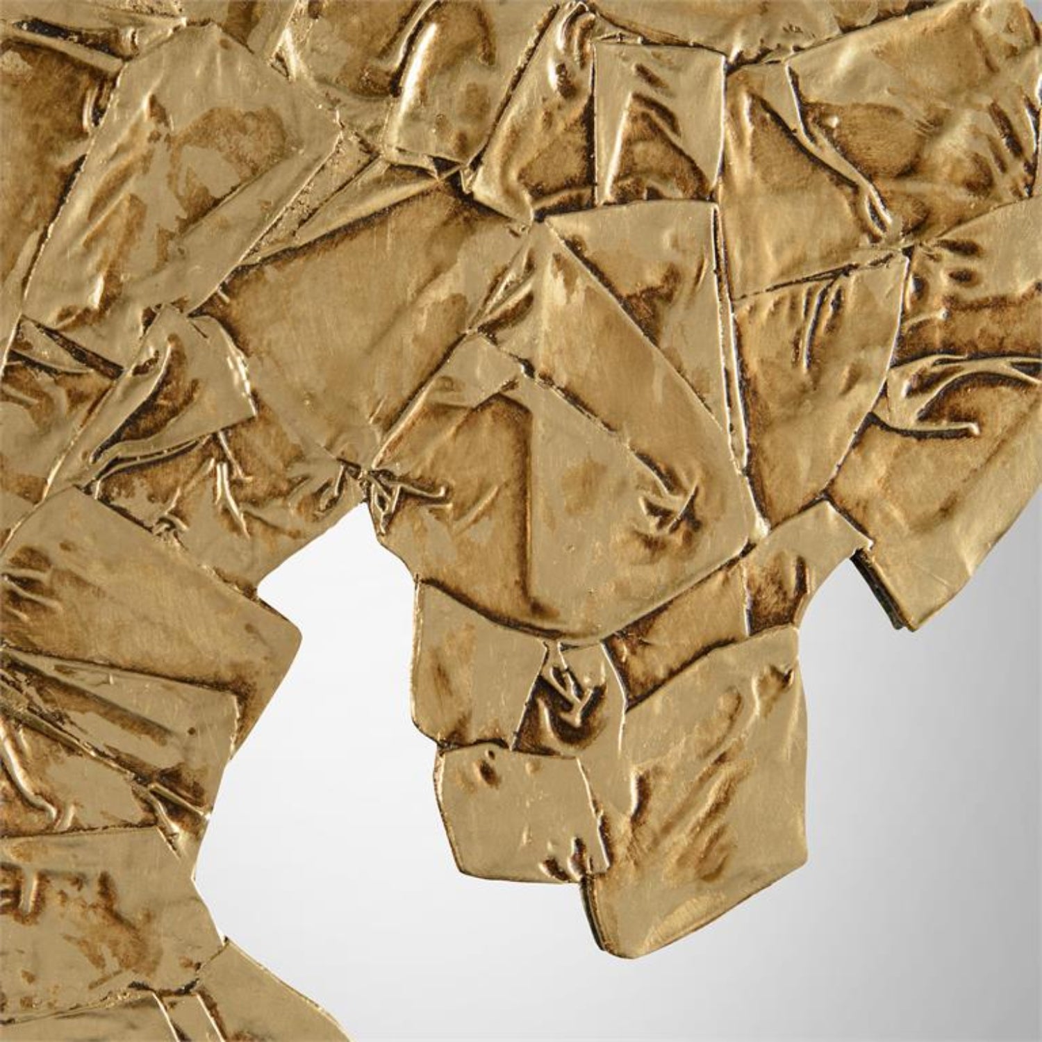 John Richard Nuvole Gold Mirror