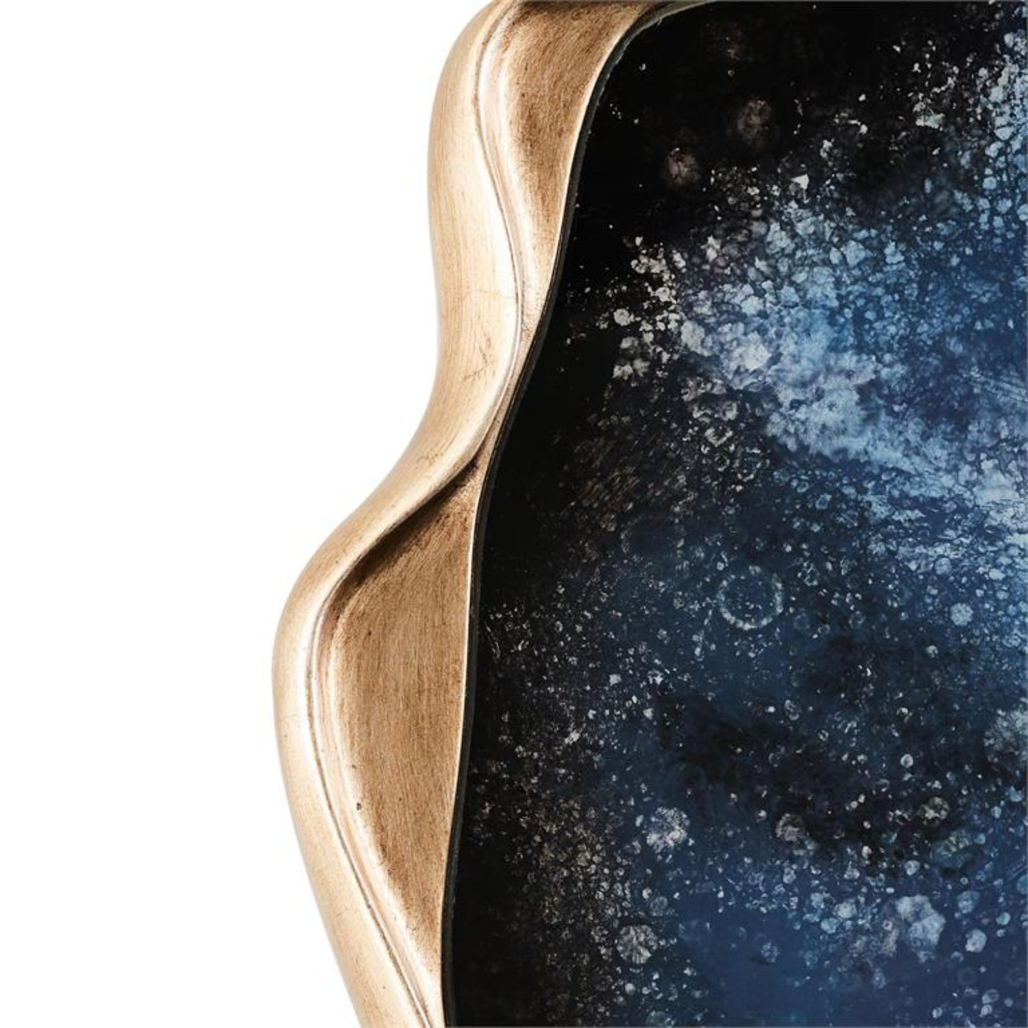 John Richard Dirillo Blue Agate Tall Mirror
