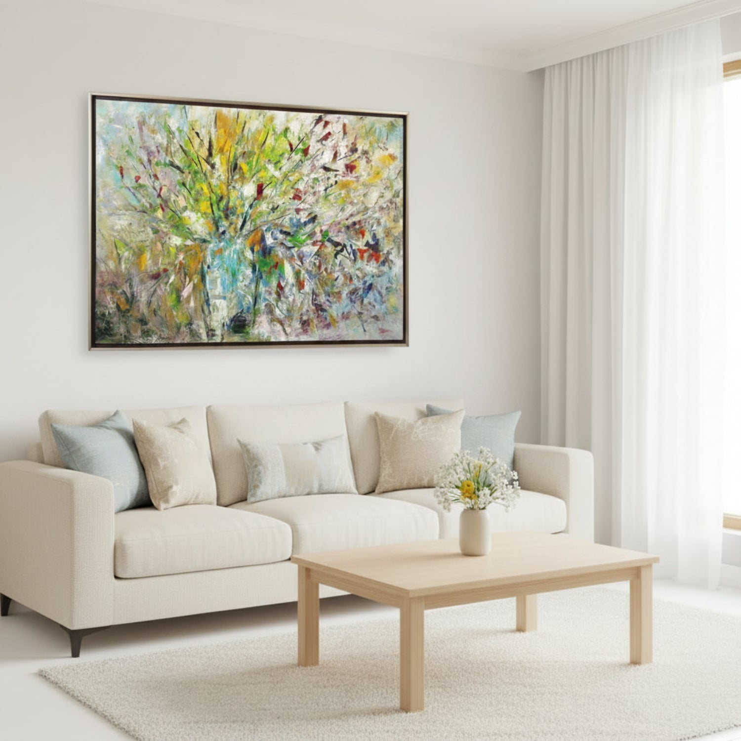 John Richard Jinlu's Abstract Framed Art
