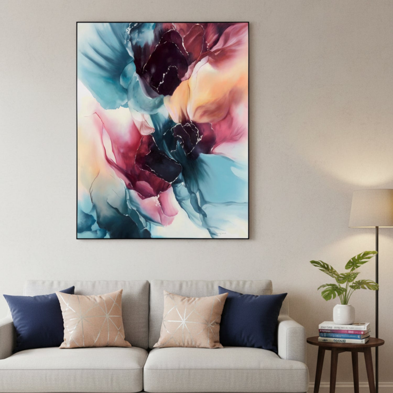 John Richard Teng Fei's Jewel Infusion Framed Art
