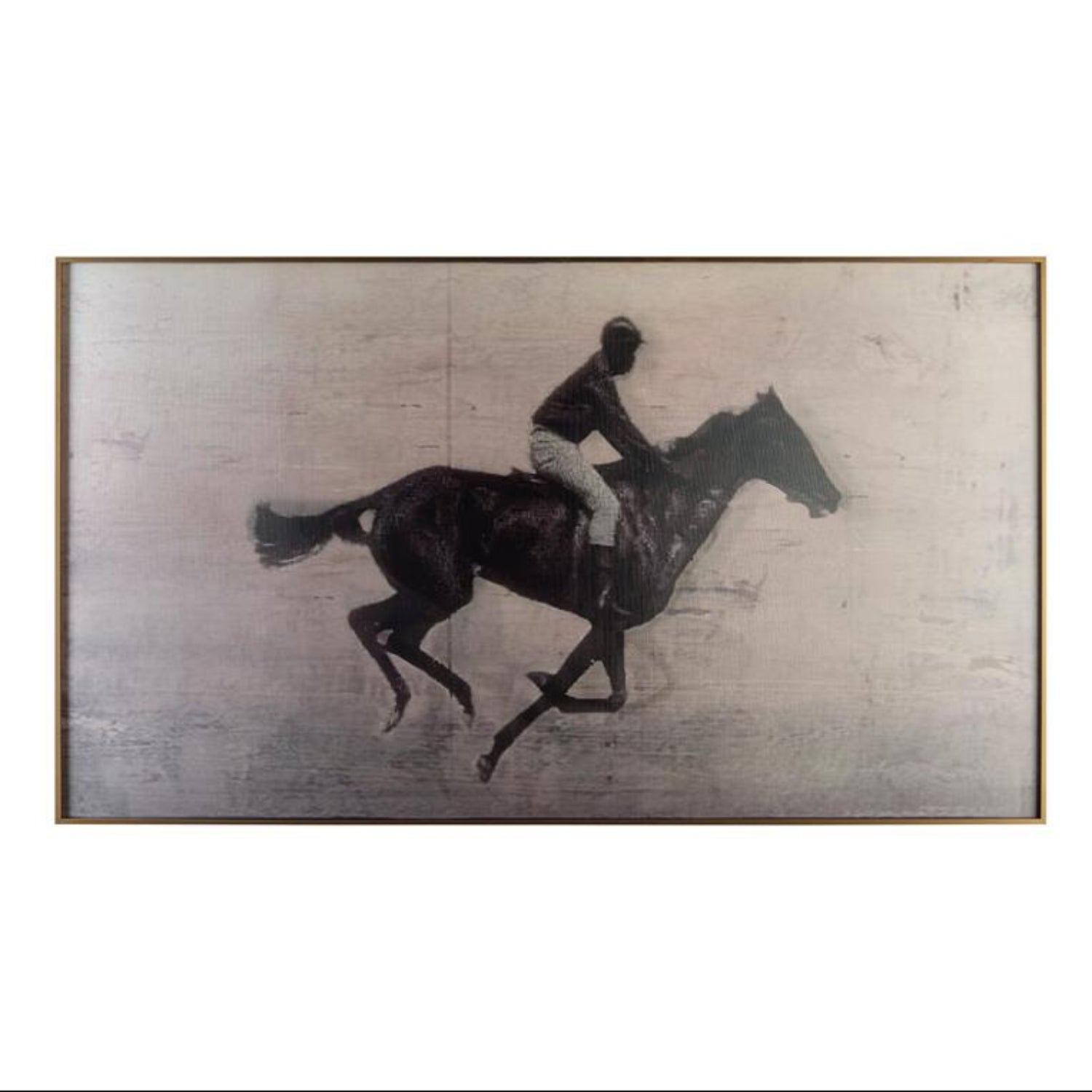 John Richard Tony Fey's Race to the Finish Framed Art