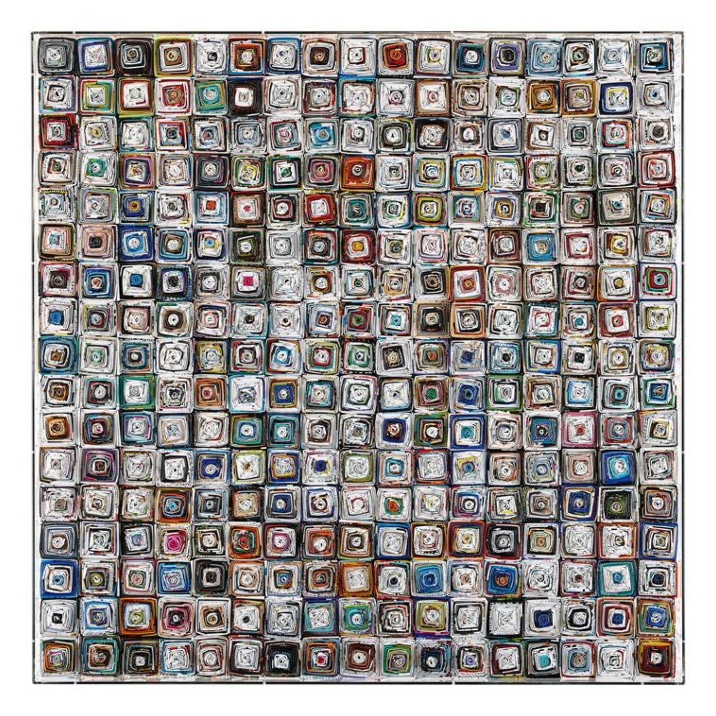 John Richard Tony Fey's Textural Tiles Framed Art