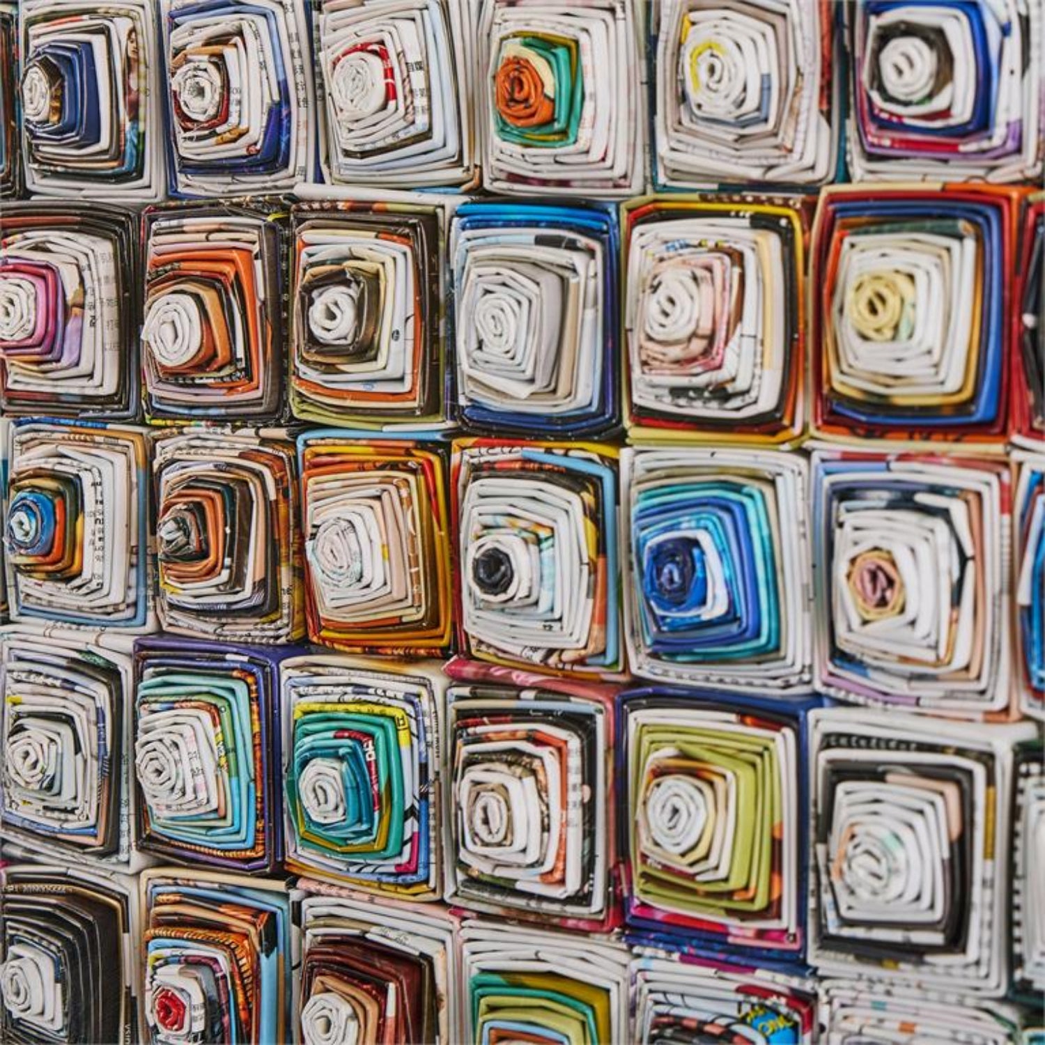John Richard Tony Fey's Textural Tiles Framed Art