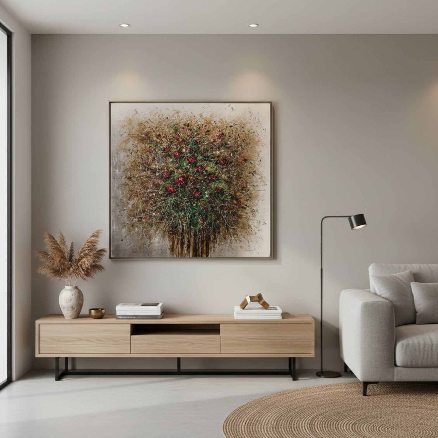 John Richard Teng Fei's Quiet Resilience Framed Art