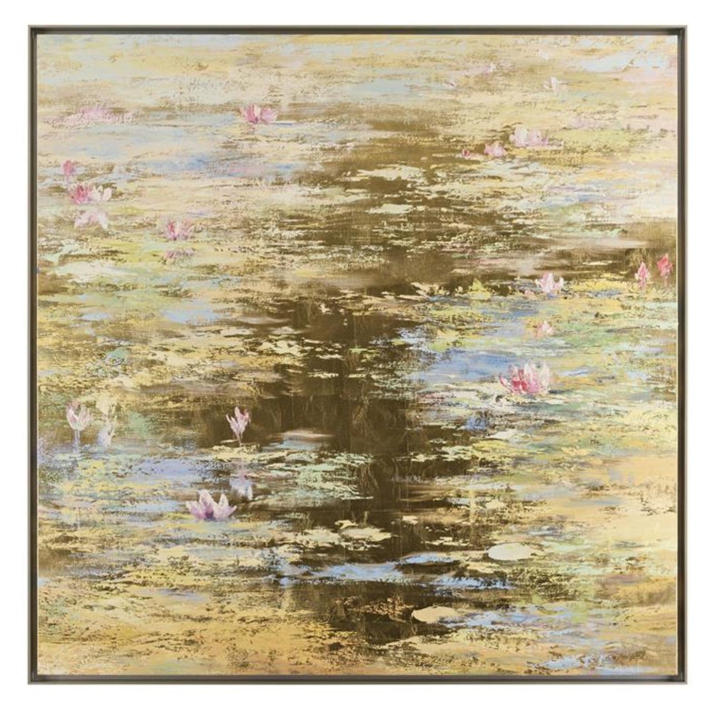John Richard Teng Fei's Floating in Silence II Framed Art