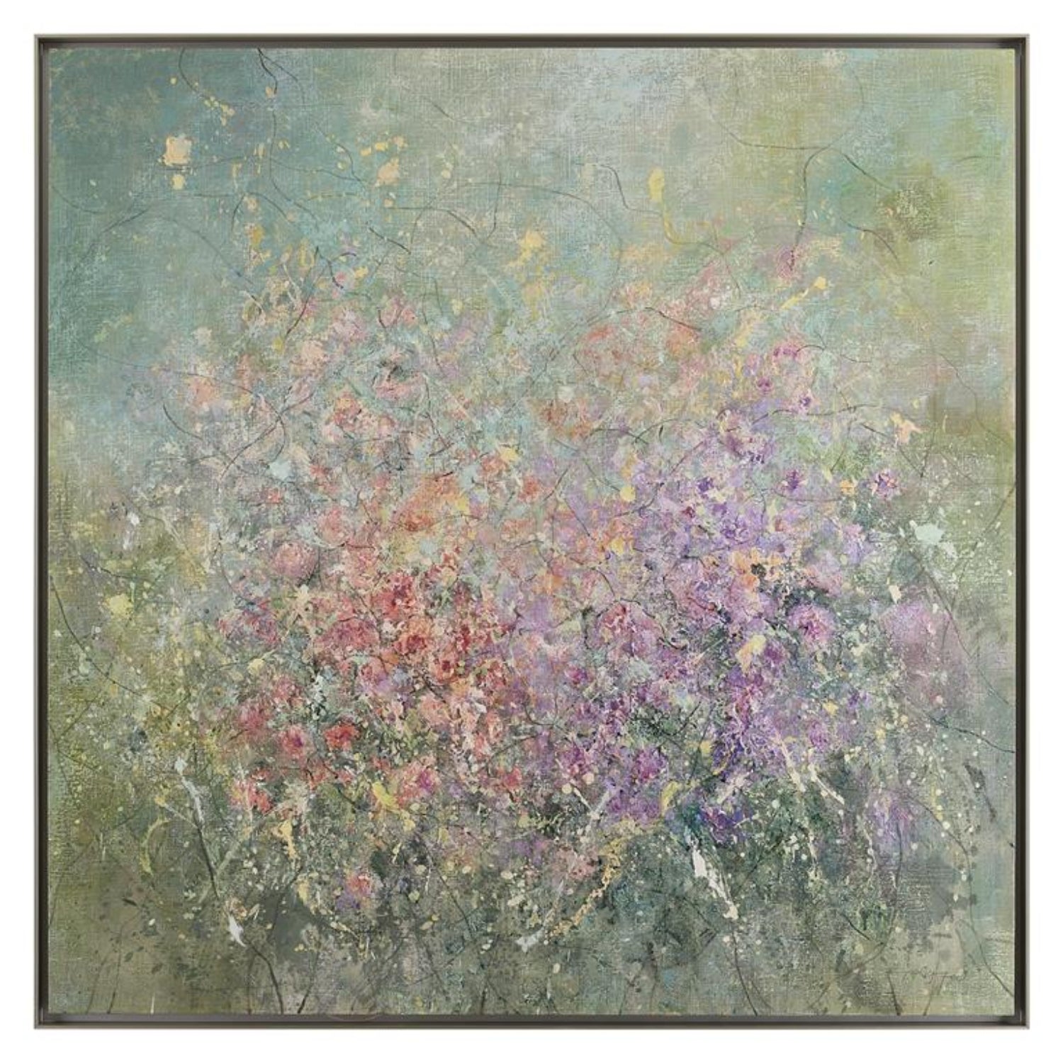 John Richard Teng Fei's Blushing Meadow Framed Art