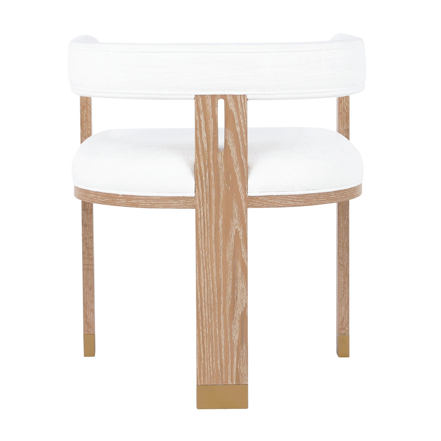 Worlds Away Jude Burl Wood Chair