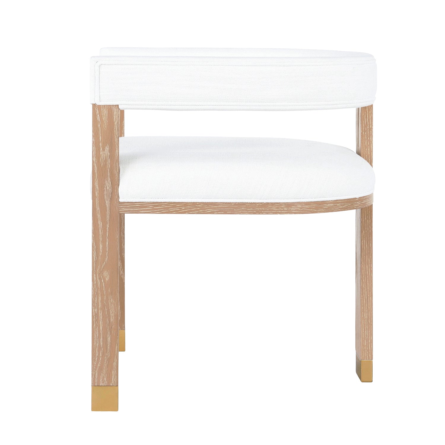 Worlds Away Jude Burl Wood Chair
