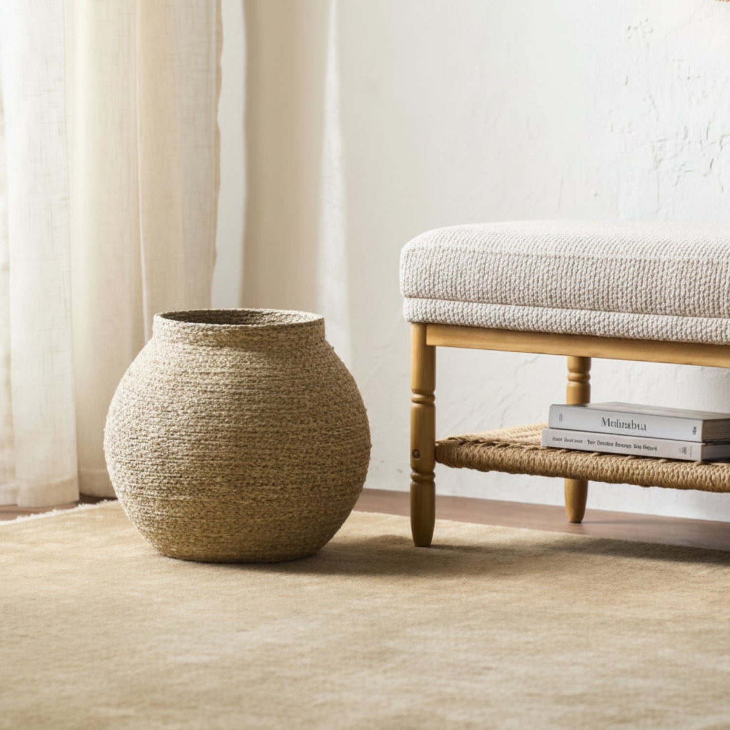 Raine Paper Seagrass Basket