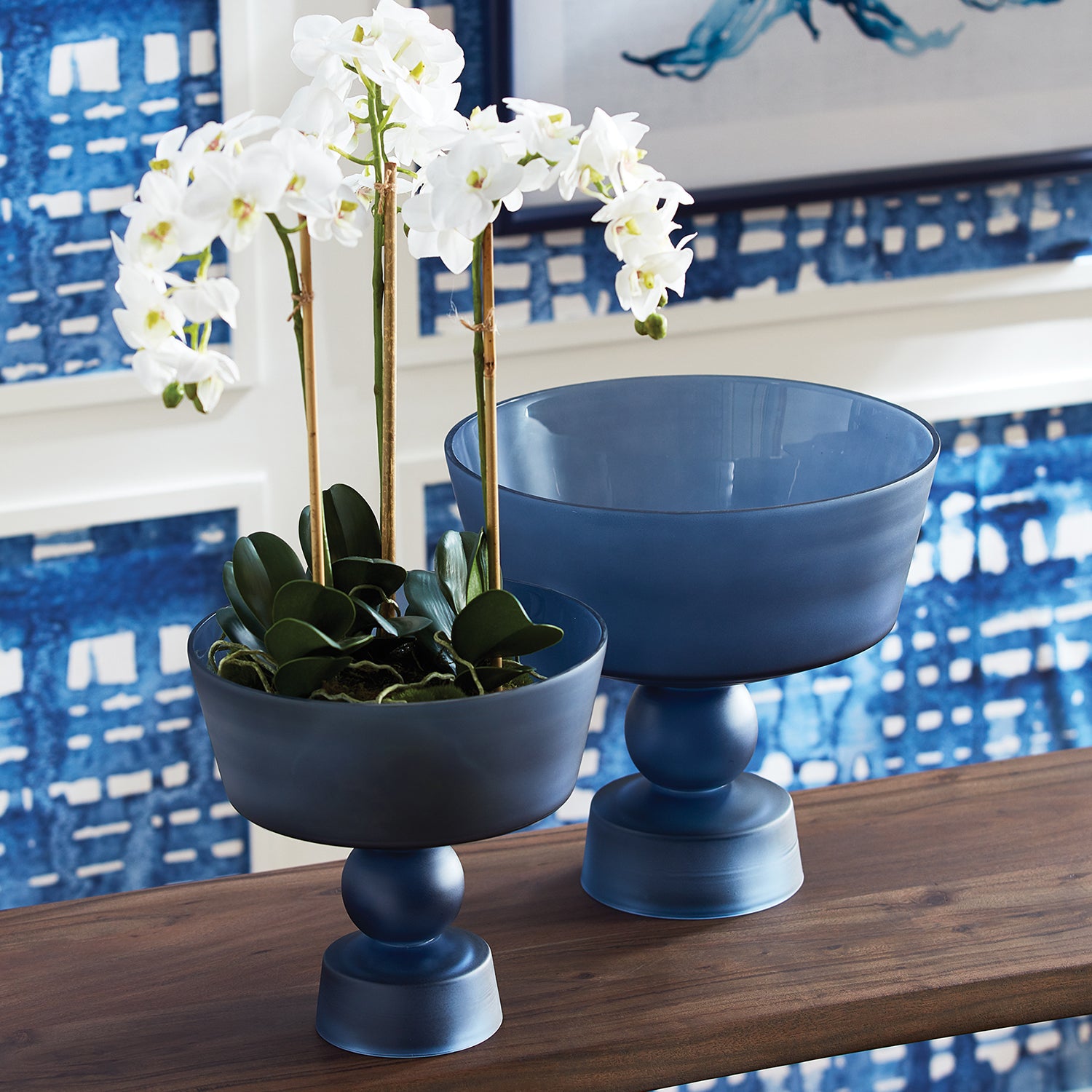 Phalaenopsis Orchid Mini Garden Drop-In Faux Plant