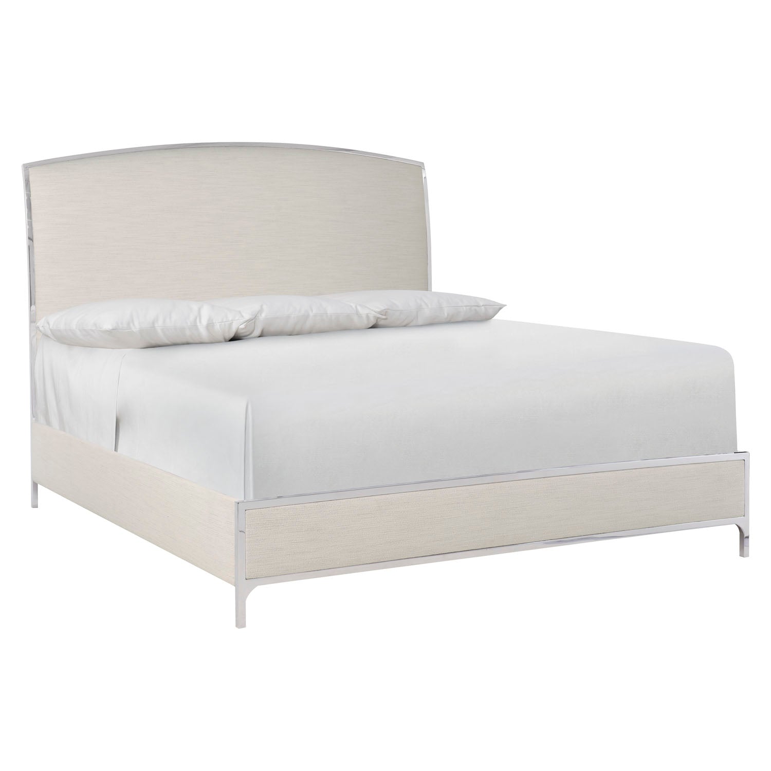 Bernhardt Silhouette King Upholstered Panel Bed