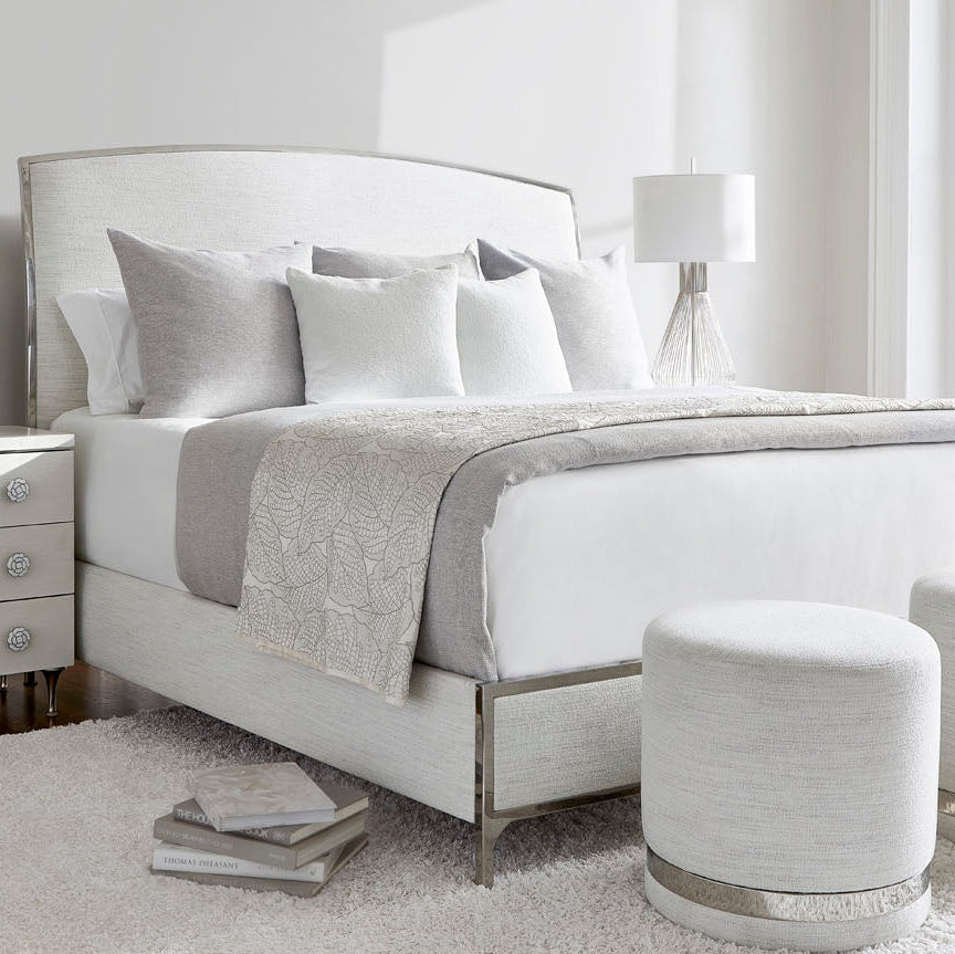 Bernhardt Silhouette King Upholstered Panel Bed